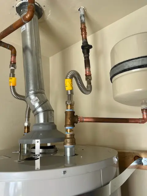 Water heater installation and plumbing repair in Wilmont